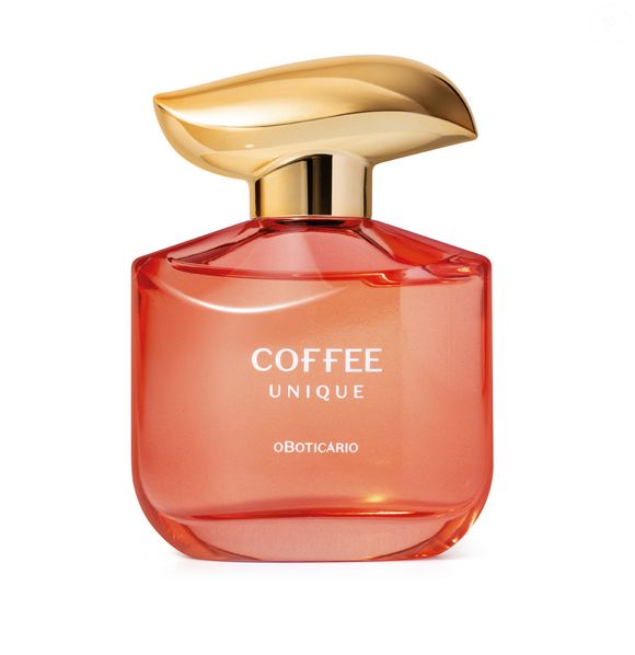 Coffee Unique Woman (O Boticário) 100ml | R$ 219,90, ganha delicadeza com a adição de Flores Brancas, resultando em uma fragrância Floriental Gourmand equilibrada e elegante.