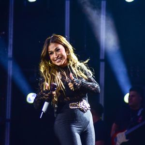 Simone se apresentou no show de Jorge e Mateus neste domingo, 6 de abril de 2025, em SP