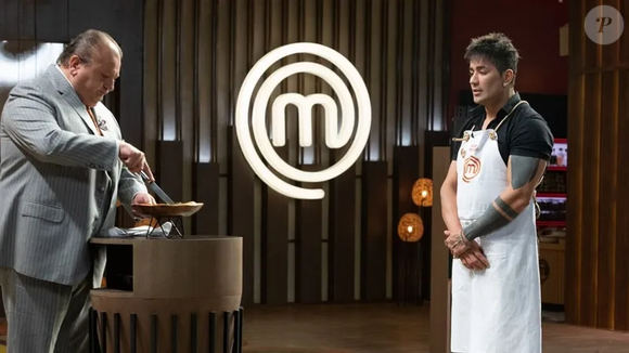 Tiago foi o eliminado desta terça-feira (23) do MasterChef Celebridades 2025