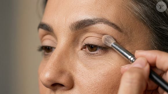 A aplicação estratégica da sombra pode ajudar a valorizar os olhos de mulheres com mais de 40 anos. A recomendação de Clara Cervera é começar com tons naturais e, em seguida, utilizar uma cor mais escura a partir da metade da pálpebra em direção à parte externa, respeitando o formato dos olhos
