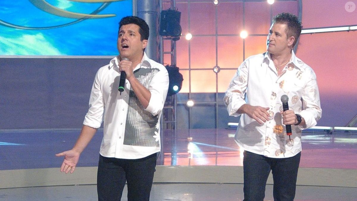 Foto: Marrone deu um susto nos fãs durante um show com Bruno, em ...