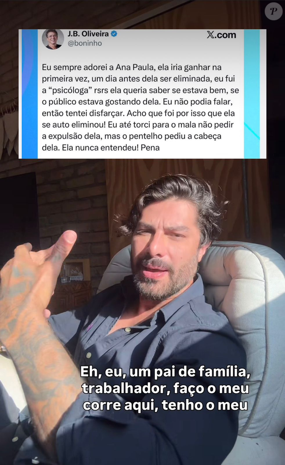 Renan Oliveira voltou a virar assunto nas redes sociais após responder duramente a Boninho sobre a expulsão de Ana Paula Renault no BBB 16. O ex-BBB afirmou que apenas exerceu seu direito ao denunciar a agressão sofrida dentro do reality