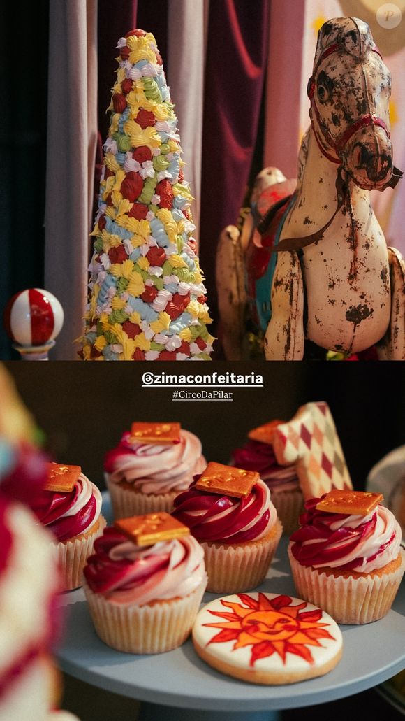Fernanda Paes Leme caprichou na identidade visual do aniversário da filha