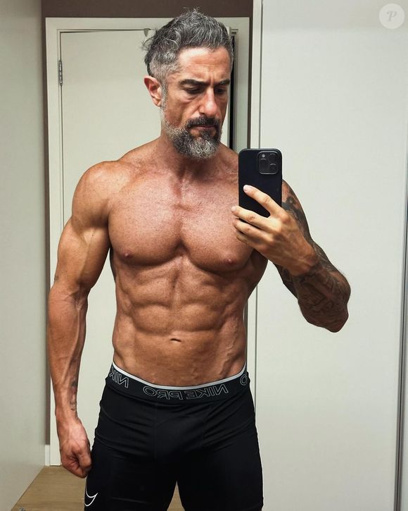 Marcos Mion segue focado na musculação e na alimentação regrada aos 46 anos e virou referência fitness entre famosos brasileiros