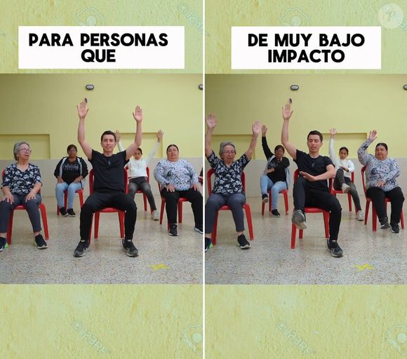 A coordenação de braços e pernas com ativação do abdômen trabalha coordenação, equilíbrio e força abdominal sem sobrecarregar as costas