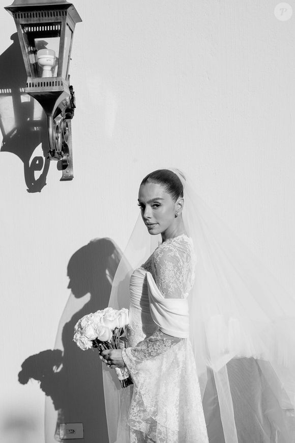 Giovanna Lancellotti ainda disse que este é o 'vestido da sua vida'