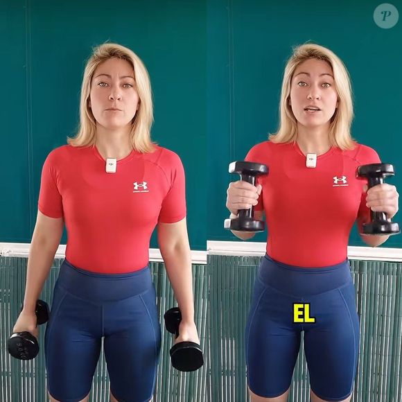 Exercício de elevação lateral com halteres pode auxiliar na flacidez de braços: desça e suba os membros superiores lentamente.