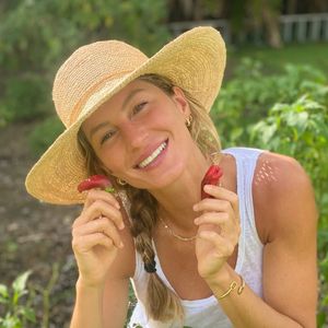 Gisele Bündchen é adepta de dieta balanceada e cheia de nutrientes
