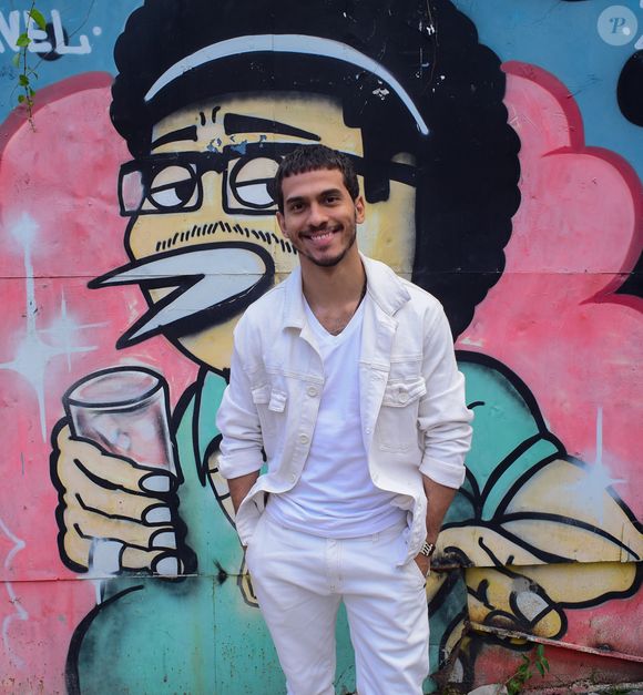 Ruan Aguiar na festa de aniversário de Humberto Carrão