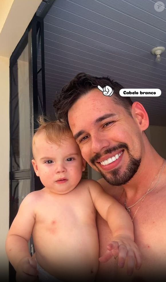 Lucas Borbas e Isabel Veloso tiveram um filho juntos