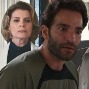 Nice (Teca Pereira) revela depois de morta que Afonso (Humberto Carrão) não é filho de Odete Roitman (Debora Bloch)