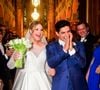 Maria Cavalcante, filha de Tom Cavalcante, se casou com o cantor sertanejo Cristiano neste sábado (29)