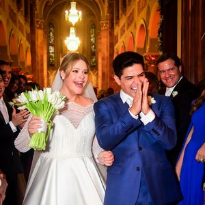 Maria Cavalcante, filha de Tom Cavalcante, se casou com o cantor sertanejo Cristiano neste sábado (29)