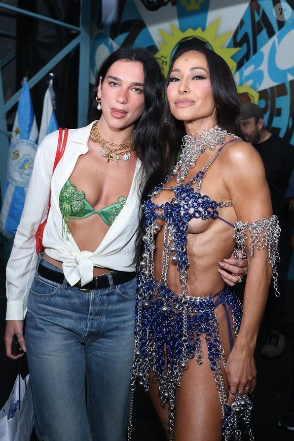 Dua Lipa conheceu Sabrina Sato por intermédio de Luana Quaglia