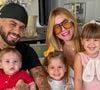 Virginia e Zé Felipe são pais de Maria Alice, Maria Flor e José Leonardo