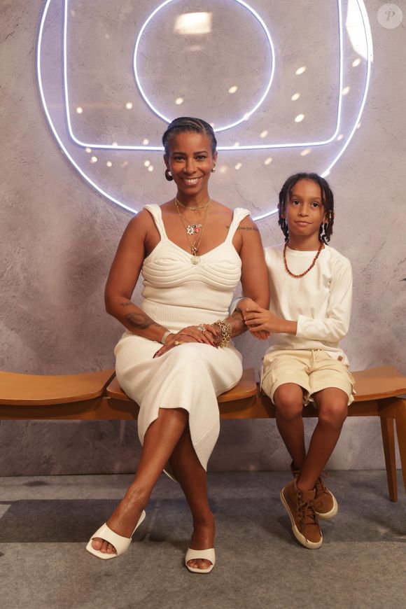 Rita Batista com o filho Martim