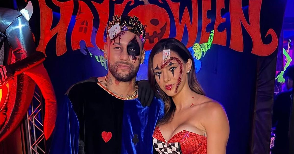 Bruna Biancardi abre as portas da mansão de Neymar para Halloween de última hora e entrega tudo com fantasia de casal. Fotos! - Purepeople