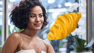 Adeus vida offline! Em 'Vale Tudo', Maria de Fátima volta a ser influencer com muito ostentação e até um croissant gigante