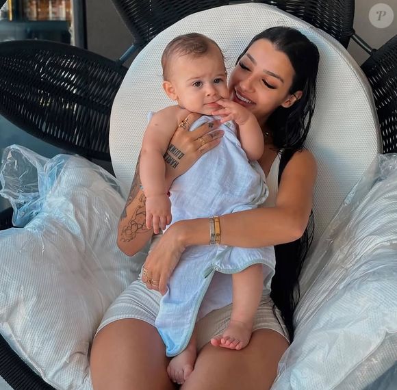 Além de Maysha, Bia Miranda já é mãe de Kaleb, de seu antigo relacionamento com DJ Buarque