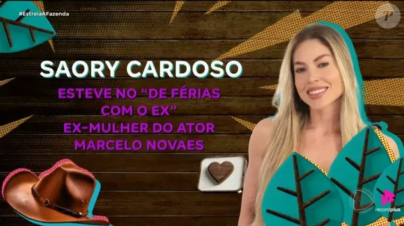 Saory Cardoso, 29 anos - Ganhou notoriedade no De Férias com o Ex (2017) e é hoje influenciadora fitness; compartilha treinos/viagens e tem audiência considerável nas redes. É ex do ator Marcelo Novaes