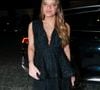 Rafaella Justus elegeu um look elegante para cumprir com o dress code all black