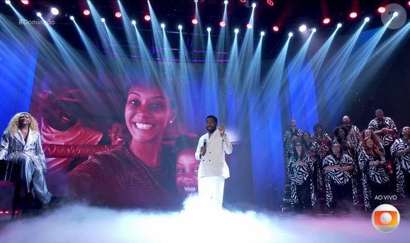 Taís Araújo foi surpreendida pelo marido, Lázaro Ramos