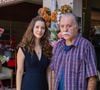 Francesca (Nathalia Dill) avisou a Otoniel (Tony Ramos) sobre a chegada de Heitor.