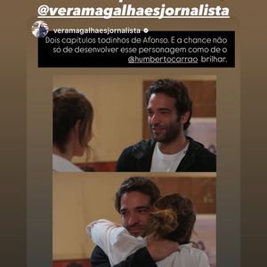 Manuela Dias compartilhou elogios da jornalista Vera Magalhães a seu texto: ‘Olhar que vale ouro’