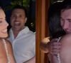 Fabiana Justus não contém emoção ao encontrar pela 1ª vez doador de medula em festa de renovação de votos de casamento; veja!