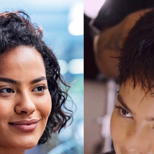 Bella Campos radicaliza no visual: 'Cabelos ondulados ou com leve textura natural ficam incríveis com versões mais desconectadas e modernas do pixie'