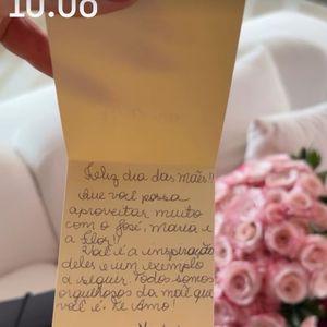 Virgínia Fonseca revelou o cartão que recebeu de Vini Jr. no Dia das Mães 2026, menos de uma semana antes da separação