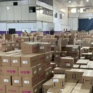 Um depósito utilizado para armazenar produtos da WePink, empresa da qual Virgínia Fonseca é sócia-fundadora, foi interditado nesta sexta-feira (17) pela Vigilância Sanitária