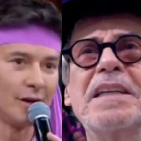 Rodrigo Faro ficou visivelmente desconfortável ao receber uma crítica de Carlinhos de Jesus no 'Dança dos Famosos'
