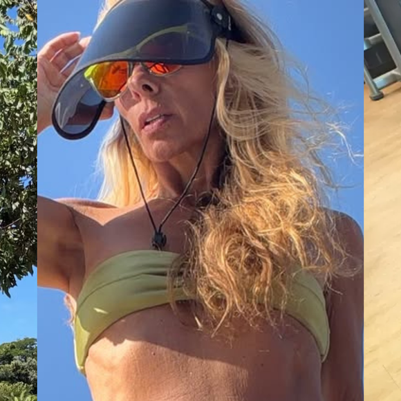 Adriane Galisteu, 53 anos, sobre dieta e rotina de treinos: ‘O segredo? É viver! Tenho meus momentos para tudo, mas tenho foco’