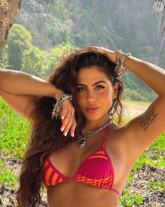 Catherine Bascoy é ex-namorada de Gui Araújo, quem a levou para o reality, e também do ex-BBB Gui Napolitano