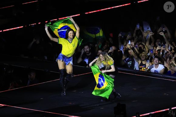 Um dos momentos mais divertidos do show de Madonna foi a participação de Pabllo Vittar em 'Music'