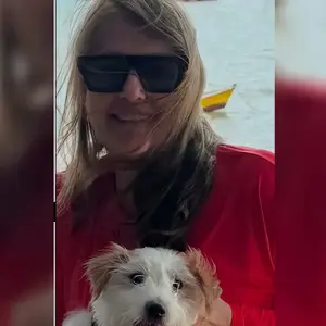 Dessa vez, a veterana jornalista não estava do outro lado da tela, mas sim do oceano. Fora da Europa, Ilze aproveita merecidas férias no Brasil ao lado do marido, o roteirista italiano Domenico Saverni Mezzatesta, e da cachorrinha Pina.