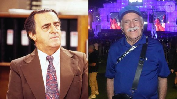 Ary Fontoura deu vida ao simpático Tibério Souto. Aos 92 anos, ele continua encantando o público com seu bom humor e talento
