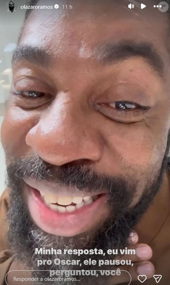 Lázaro Ramos contou que ficará apenas 2 dias nos Estados Unidos