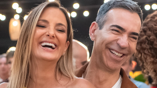 Ticiane Pinheiro e César Tralli: como a 'monocelha' do jornalista se tornou cupido do casal
