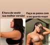 Andressa contou que saiu dos 65 kg para os 57 kg focando em três pilares: mente treinada, corpo ativo e alimentação inteligente
