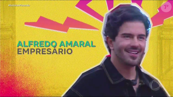 Alfredo Amaral - empresário e influenciador: Natural de Goiânia, Alfredo atua como empresário e influenciador e circula principalmente pelo universo do sertanejo. Ele ganhou maior exposição no noticiário de celebridades após seu relacionamento com Jaquelline Grohalski, vencedora de A Fazenda 15; os dois namoraram por cerca de três meses em 2024