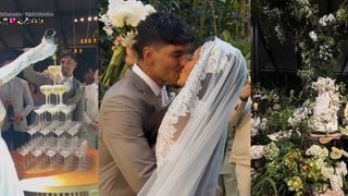 15 mil flores, bolo de quase 1 metro e mais: casamento luxuoso de Gabriel Medina e Isabella Arantes teve 'operação secreta' e foi preparado em apenas 15 dias