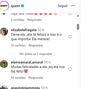 Internautas apoiam novo romance de Ivete Sangalo com empresário em comentários do Instagram