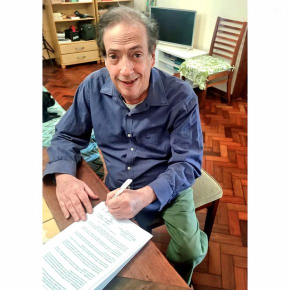 Antes da mudança para o Retiro dos Artistas, o ator Marcos Oliveira viveu algumas dificuldades financeiras.