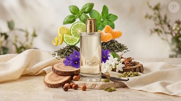 Com notas de cedro, sândalo, cardamomo, limão e menta, o Hoje Masculino, da Natura, combina sofisticação e leveza para quem busca um perfume versátil para o dia a dia