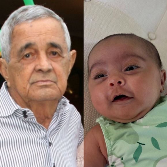 Seu Francisco morreu em 2020, anos antes do nascimento da neta caçula, Clara