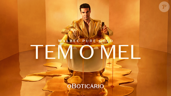 Kaká posa em uma banheira de mel em nova campanha de O Boticário. A responsável pelo clique é Nicole Heiniger