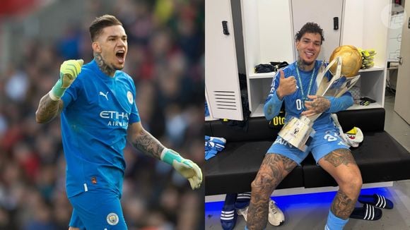 Antes e depois de Ederson: o visual do goleiro não mudou muito nos últimos anos... mas os títulos tem sido cada vez mais frequentes