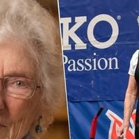 Catherine Kuehn, recordista mundial de levantamento de peso aos 95 anos: 'Não sei qual é o segredo para estar saudável aos 95. Simplesmente me mantenho ativa, não fico sentada no sofá assistindo TV'